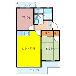 エクセレントＦの物件間取画像